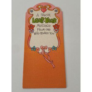 Hallmark Contemporary Greeting Cards Leap Year Lot of 7 Vintage NOS No Envelopes